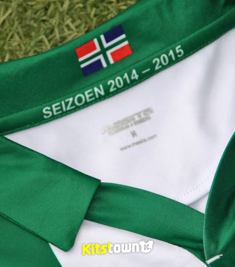 格罗宁根2014-15赛季主场球衣 © kitstown.com 球衫堂