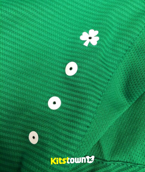 爱尔兰国家队2014-15赛季主场球衣 © kitstown.com 球衫堂