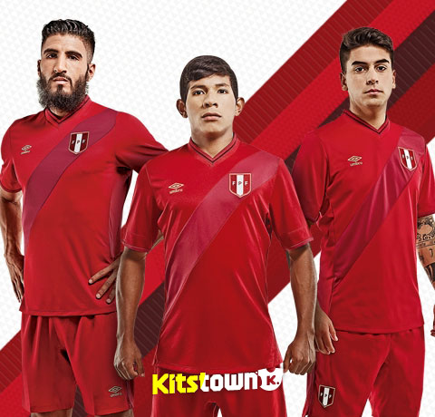 秘鲁国家队2014-15赛季主客场球衣 © kitstown.com 球衫堂