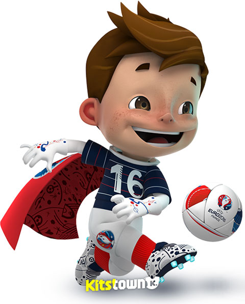 2016年法国欧洲杯官方吉祥物 © kitstown.com 球衫堂