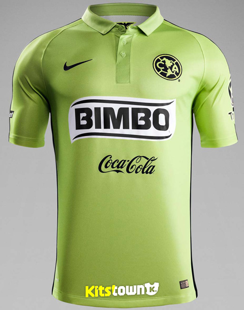 墨西哥美洲2015赛季第二客场球衣 © kitstown.com 球衫堂