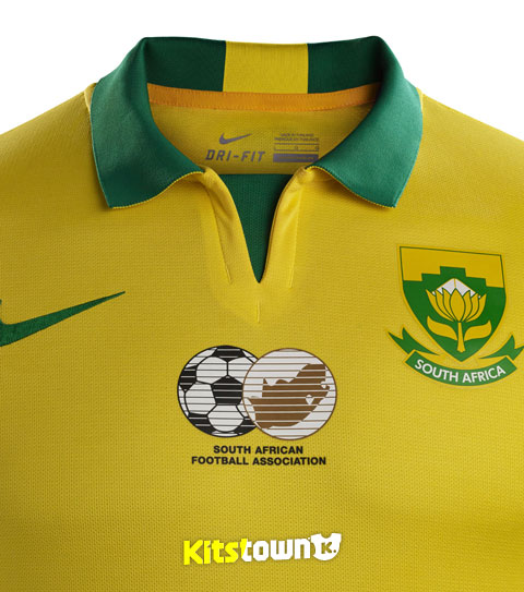 南非国家队2015赛季主客场球衣 © kitstown.com 球衫堂