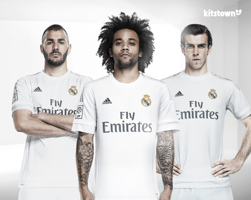 皇家马德里2015-16赛季主客场球衣 © kitstown.com 球衫堂