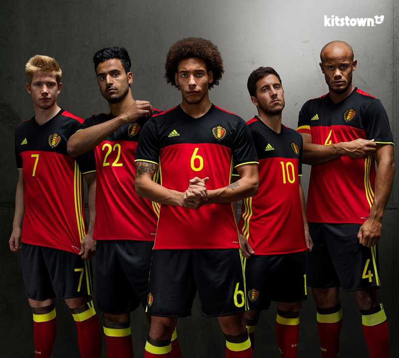 比利时国家队2016欧洲杯主场球衣 © kitstown.com 球衫堂