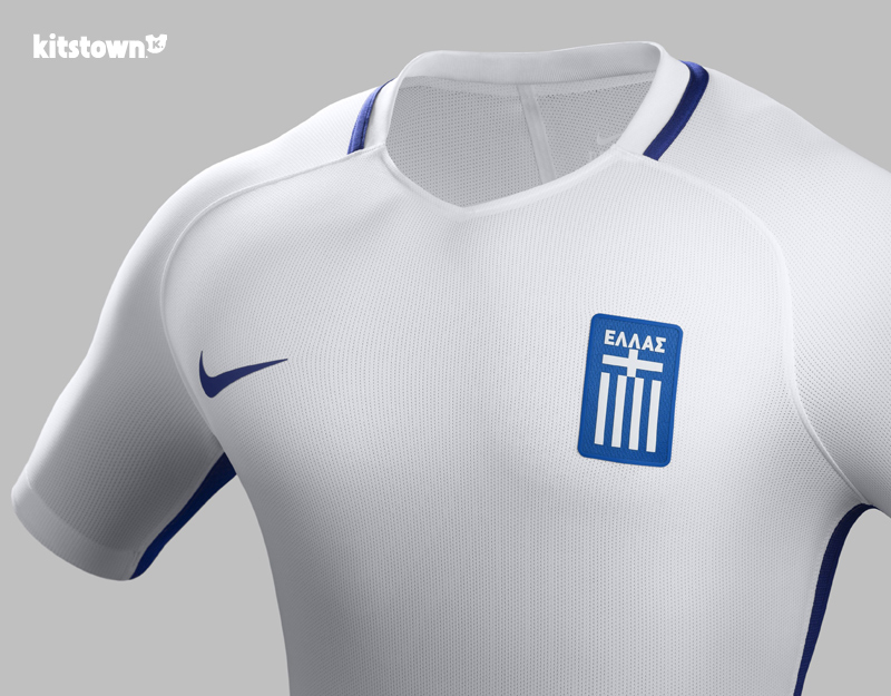 希腊国家队2016-17赛季主客场球衣 © kitstown.com 球衫堂