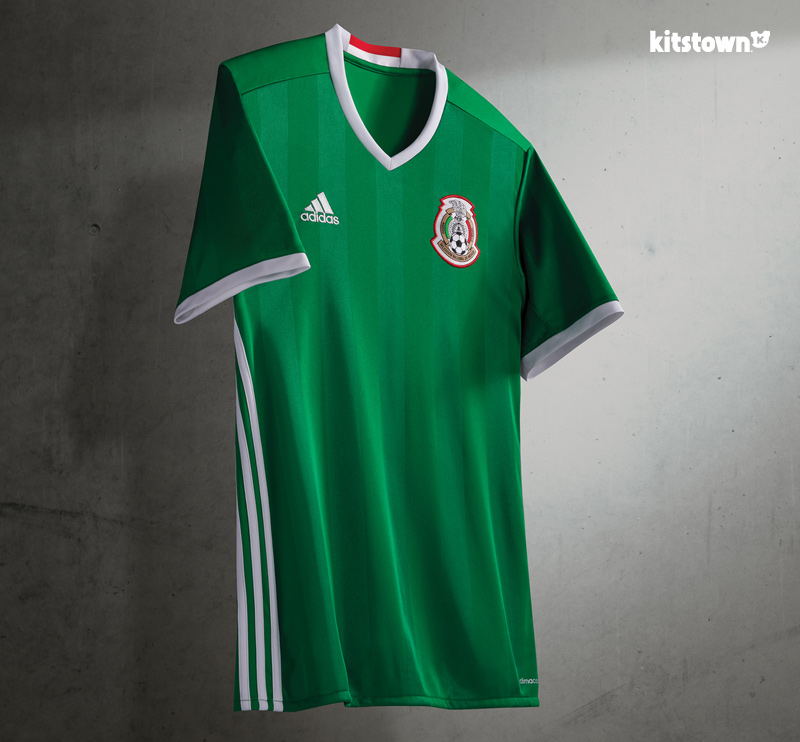 墨西哥国家队2016-17赛季主场球衣 © kitstown.com 球衫堂