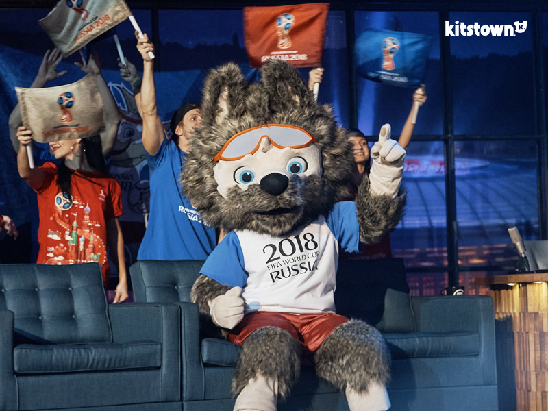 Zabivaka—2018年俄罗斯世界杯官方吉祥物 © kitstown.com 球衫堂