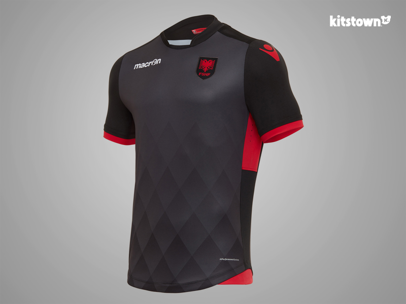 阿尔巴尼亚国家队2017-18赛季主客场球衣 © kitstown.com 球衫堂