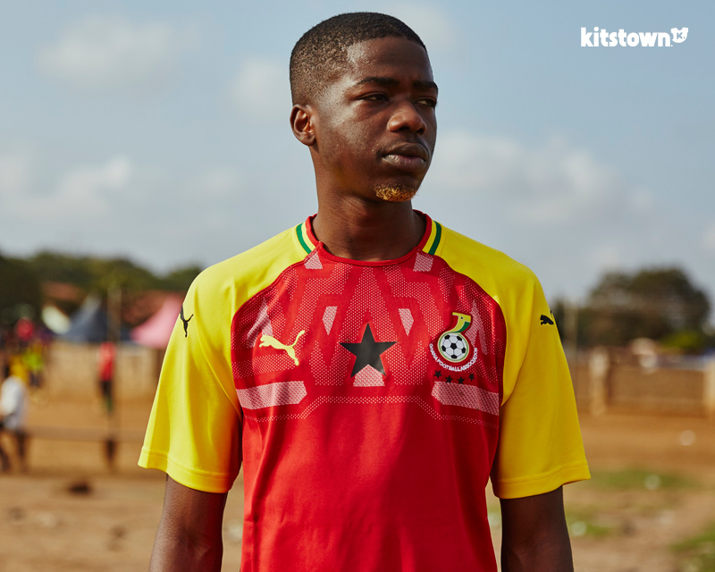加纳国家队2018赛季主场球衣 © kitstown.com 球衫堂