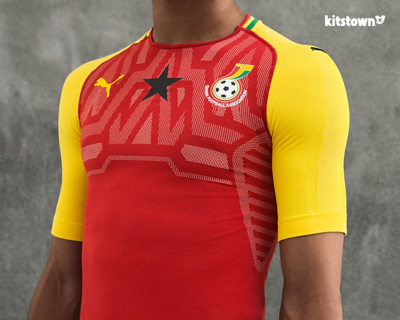 加纳国家队2018赛季主场球衣 © kitstown.com 球衫堂