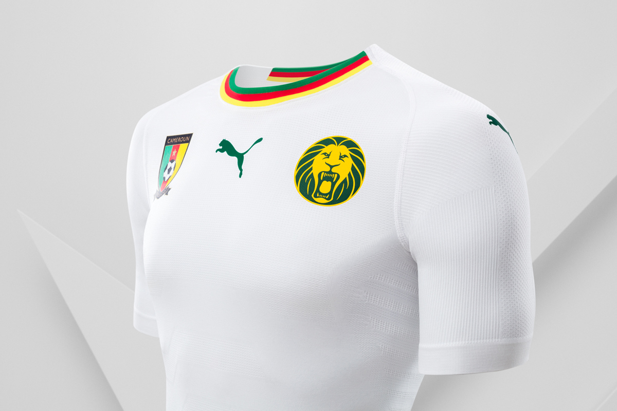 喀麦隆国家队2018赛季客场球衣 © kitstown.com 球衫堂