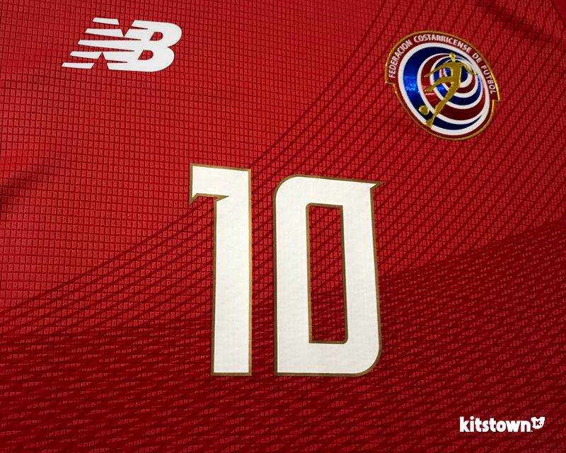 哥斯达黎加国家队2018世界杯主场球衣 © kitstown.com 球衫堂
