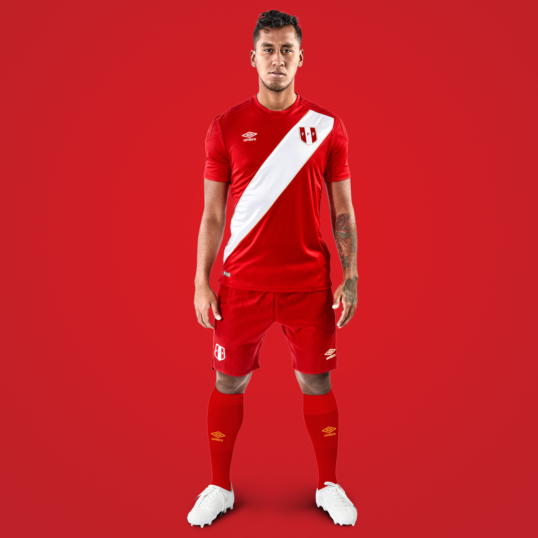 秘鲁国家队2018世界杯主客场球衣 © kitstown.com 球衫堂