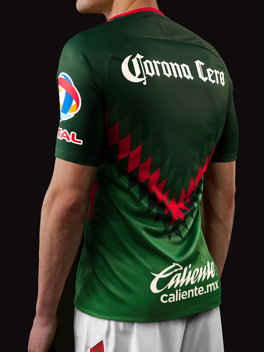 墨西哥美洲2018赛季第三客场球衣 © kitstown.com 球衫堂