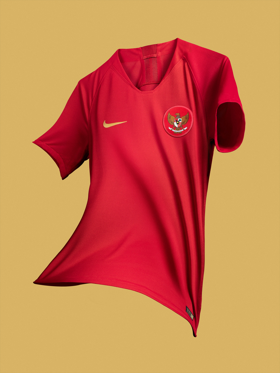 印度尼西亚国家队2018赛季主客场球衣 © kitstown.com 球衫堂