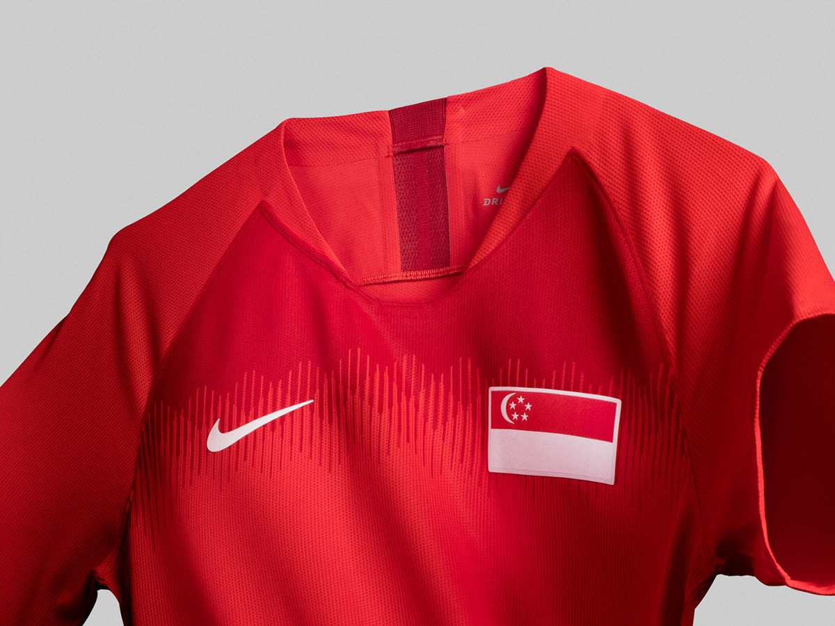 新加坡国家队2018赛季主客场球衣 © kitstown.com 球衫堂