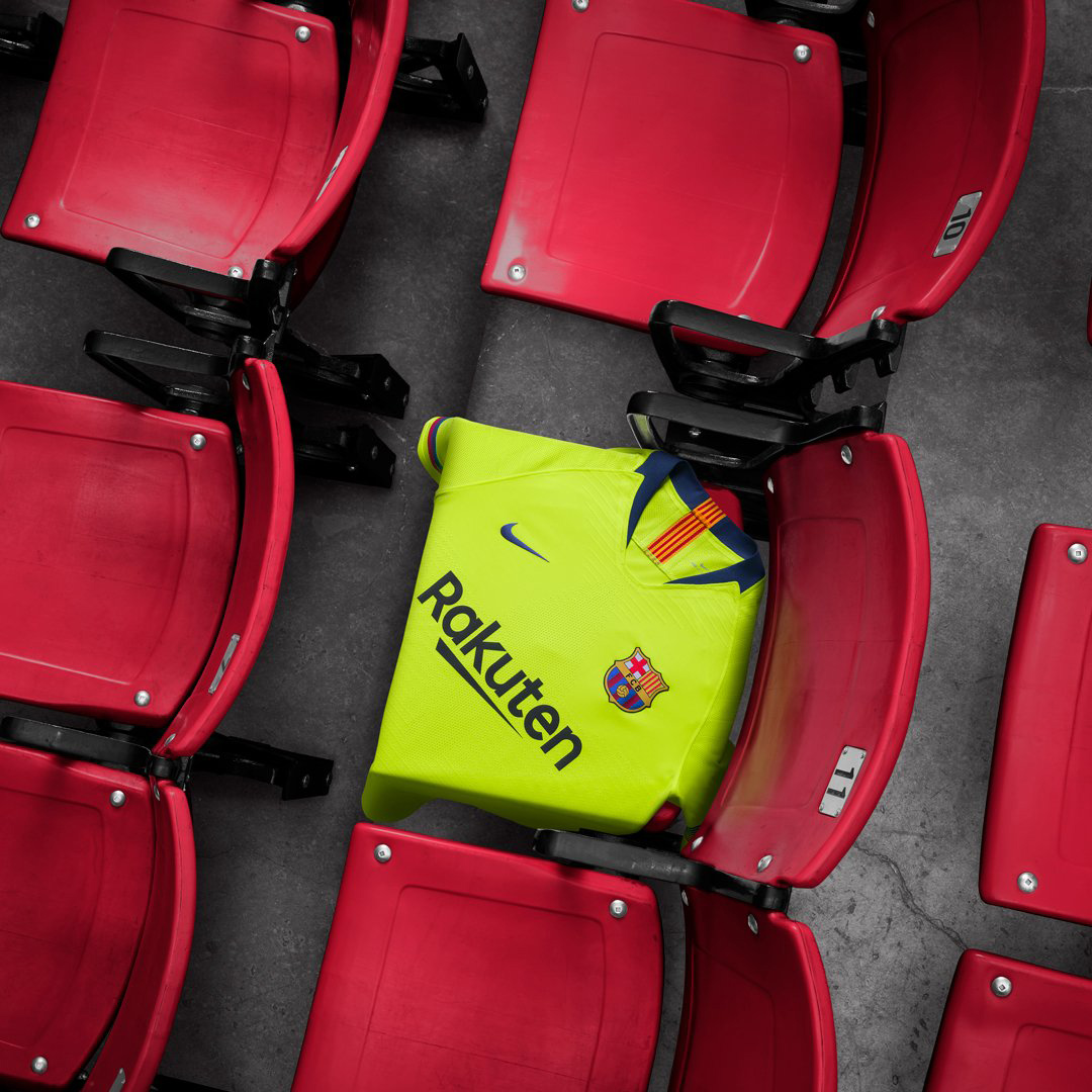 巴塞罗那2018-19赛季客场球衣 © kitstown.com 球衫堂