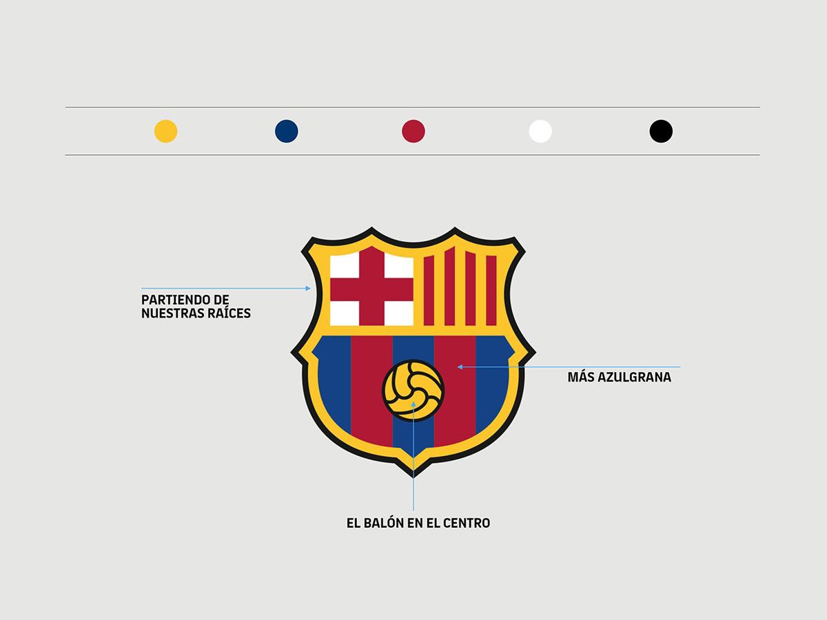 巴塞罗那俱乐部推出全新徽章 © kitstown.com 球衫堂