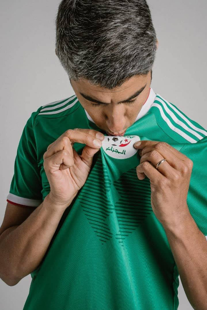 阿尔及利亚国家队2019非洲杯主客场球衣 © 球衫堂 kitstown