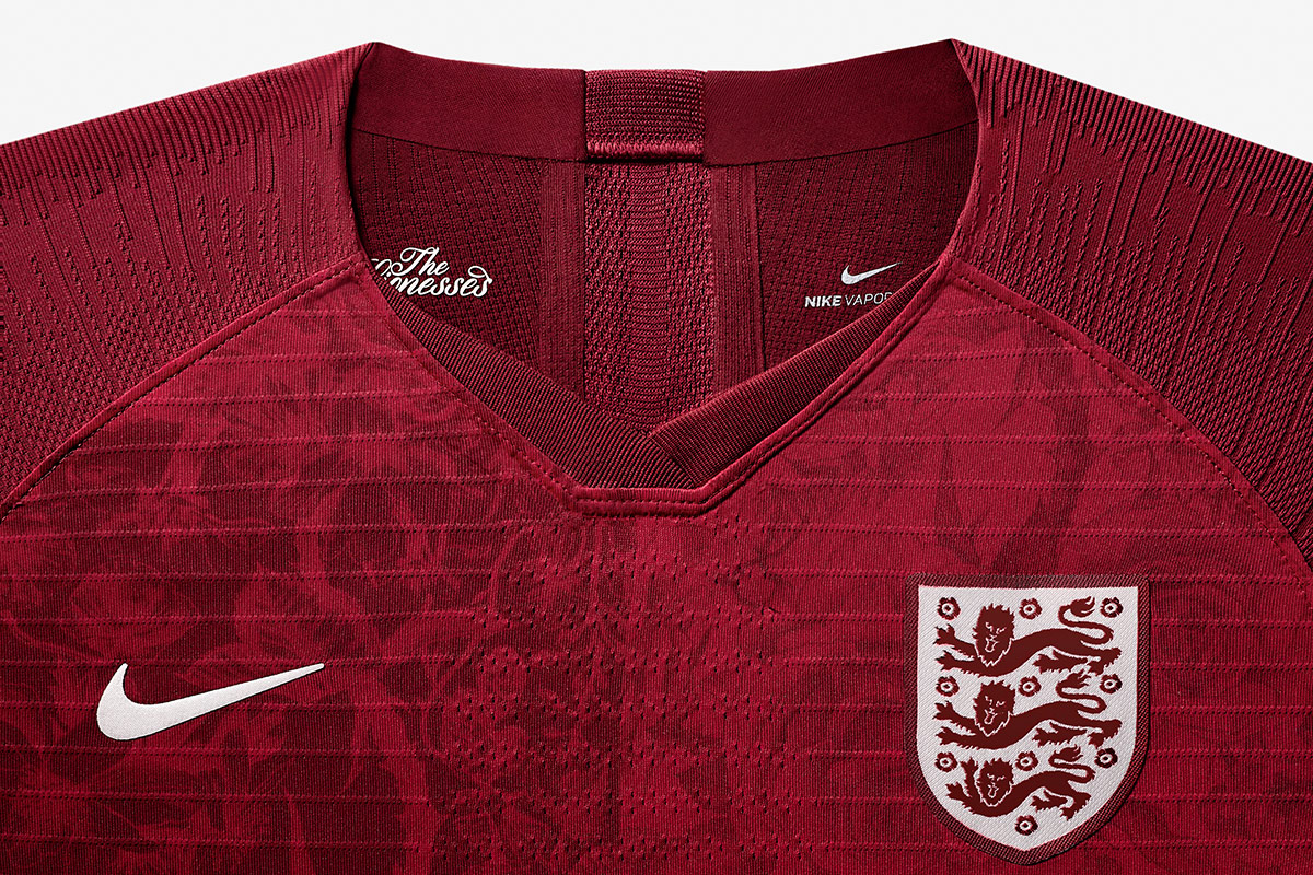 英格兰女足国家队2019世界杯主客场球衣 © 球衫堂 kitstown