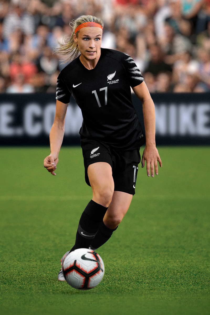 新西兰女足国家队2019世界杯主客场球衣 © 球衫堂 kitstown