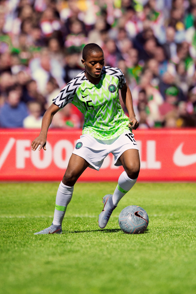 尼日利亚女足国家队2019世界杯主客场球衣 © 球衫堂 kitstown