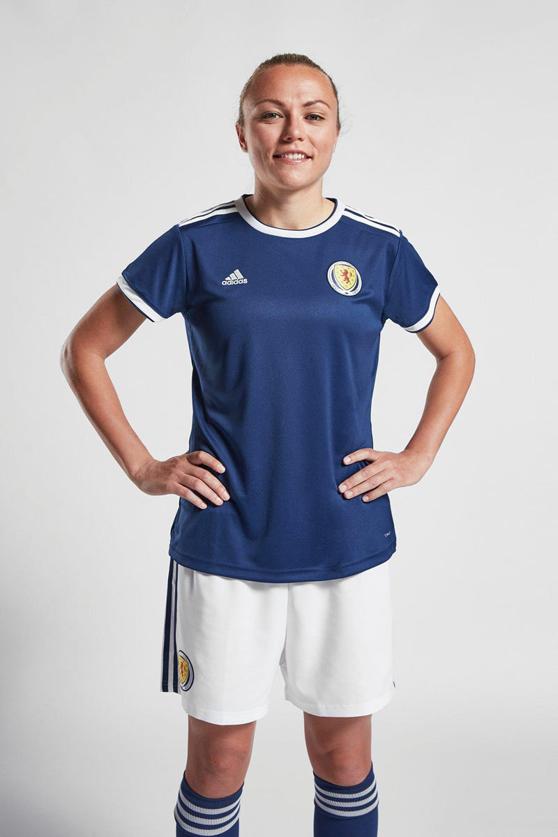 苏格兰女足代表队2019世界杯主客场球衣 © 球衫堂 kitstown