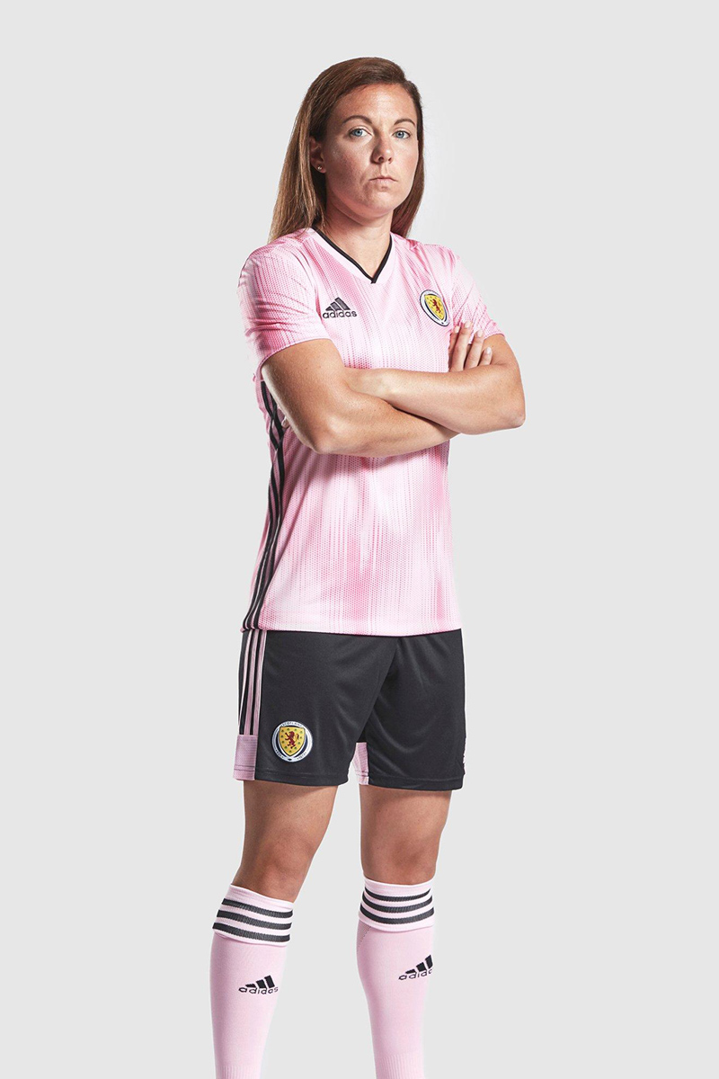 苏格兰女足代表队2019世界杯主客场球衣 © 球衫堂 kitstown