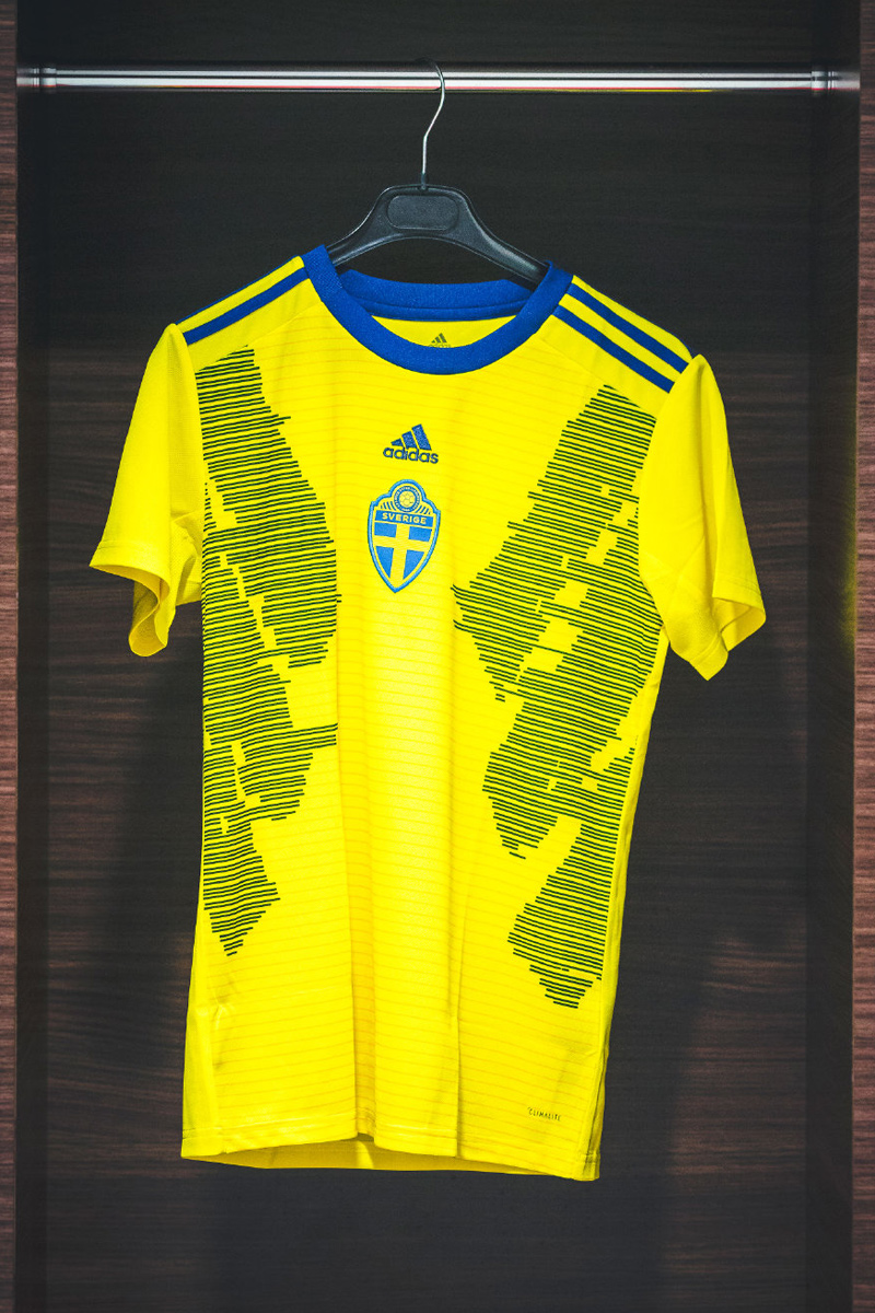 瑞典女足国家队2019世界杯主场球衣 © 球衫堂 kitstown