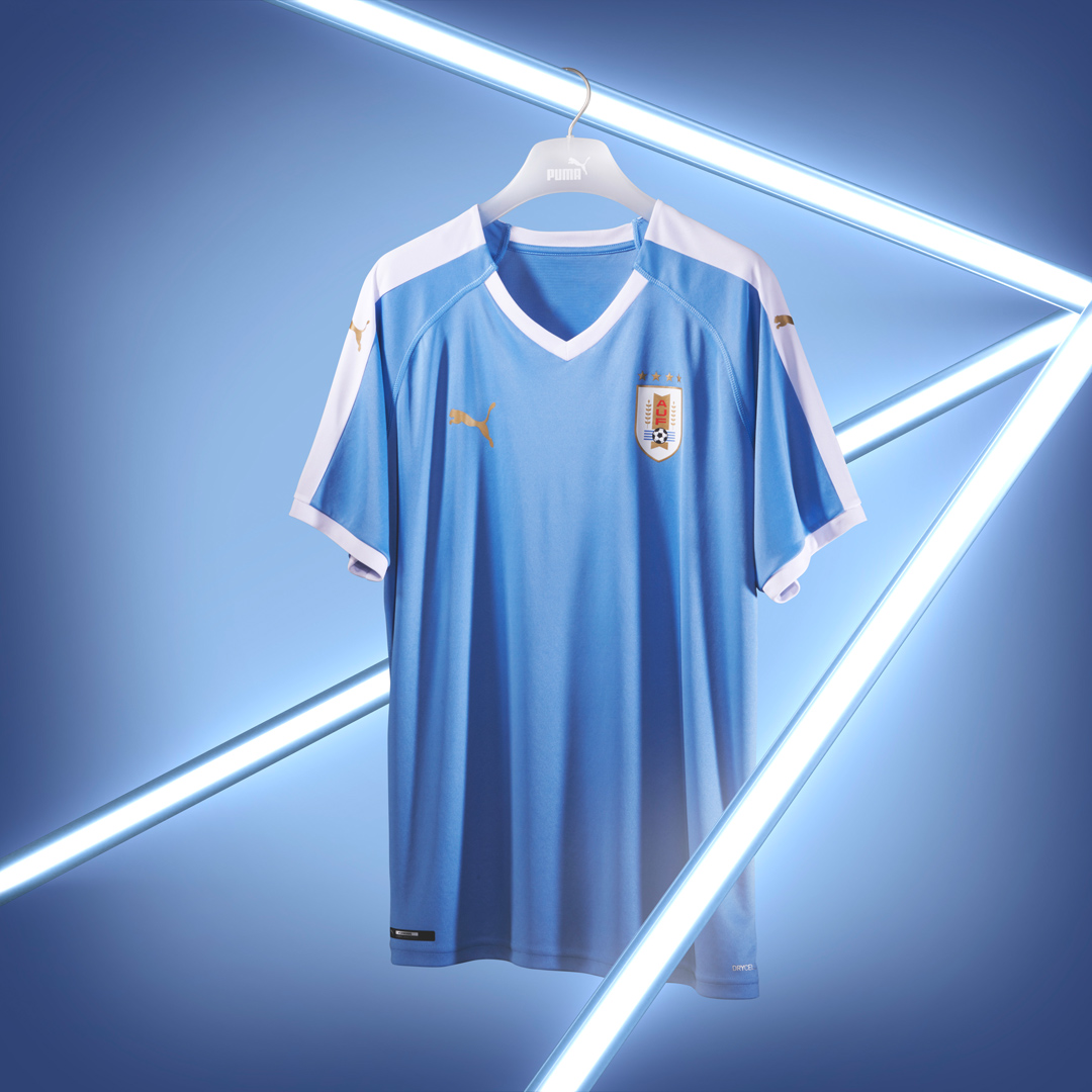 乌拉圭国家队2019赛季主客场球衣 © 球衫堂 kitstown