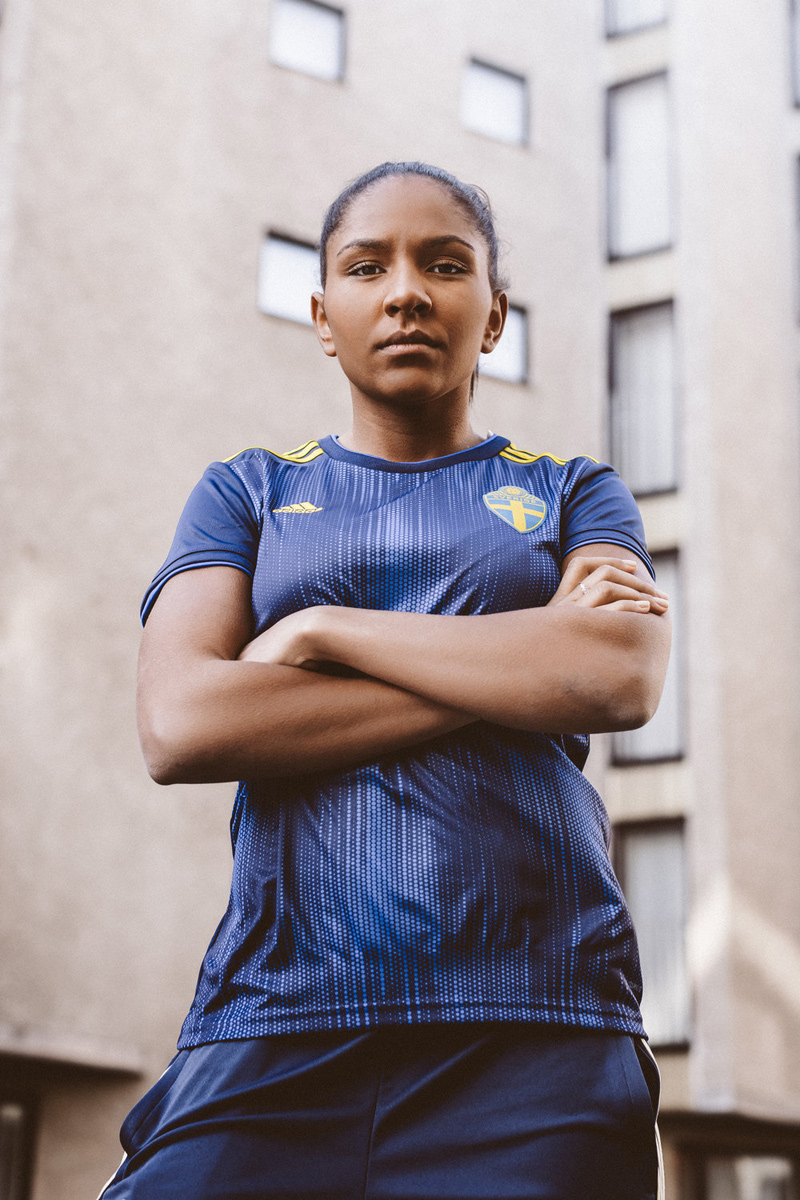 瑞典女足国家队2019世界杯客场球衣 © 球衫堂 kitstown