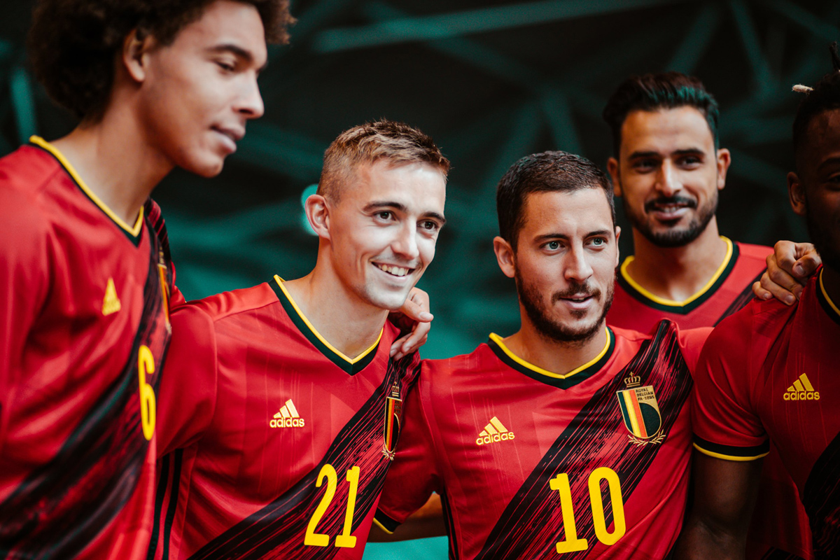 比利时国家队2020年欧洲杯主场球衣 © 球衫堂 kitstown