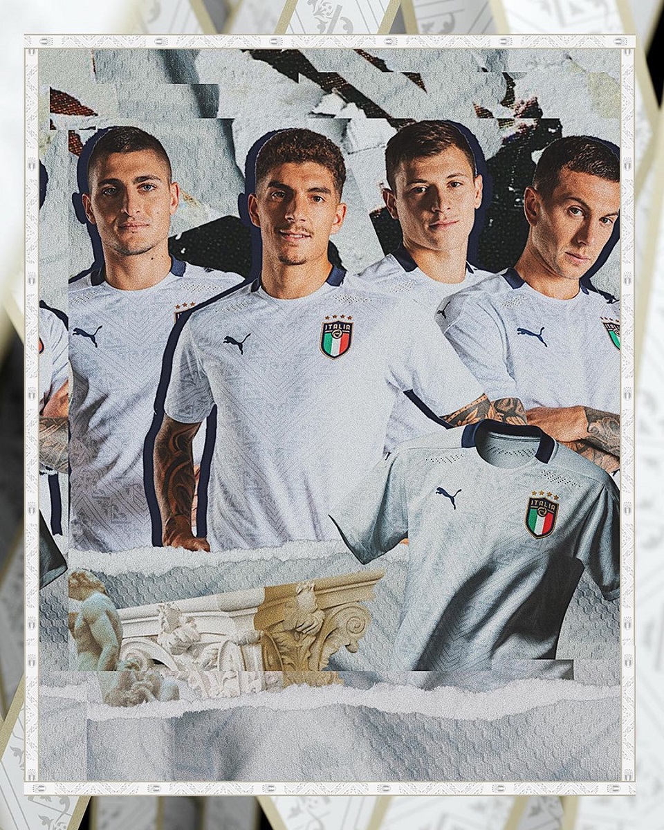 意大利国家队2020年欧洲杯客场球衣 © 球衫堂 kitstown