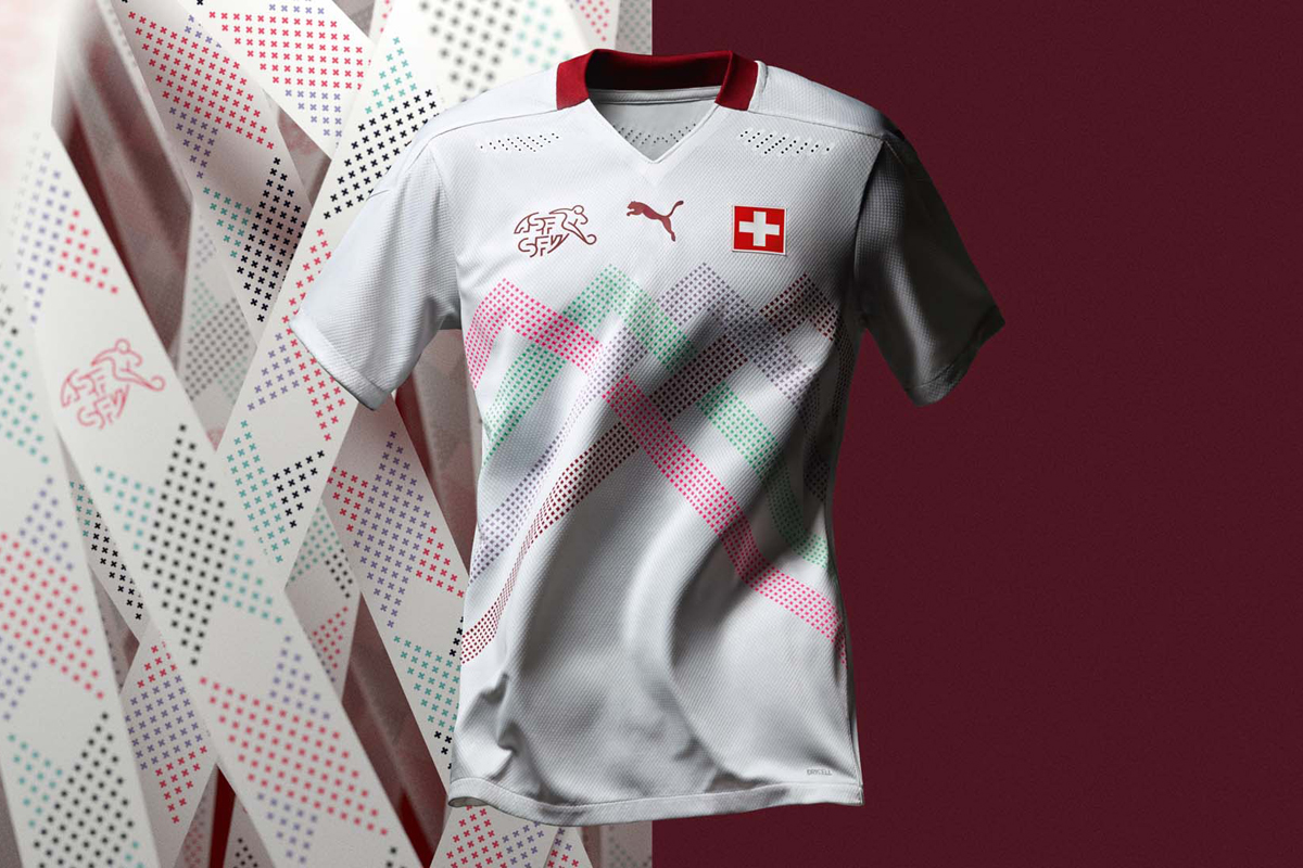 瑞士国家队2020年欧洲杯客场球衣 © 球衫堂 kitstown