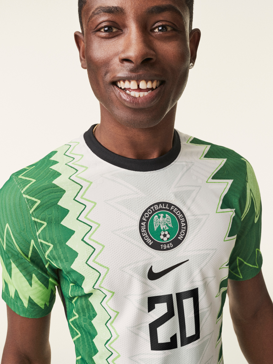 尼日利亚国家队2020赛季主客场球衣 © 球衫堂 kitstown