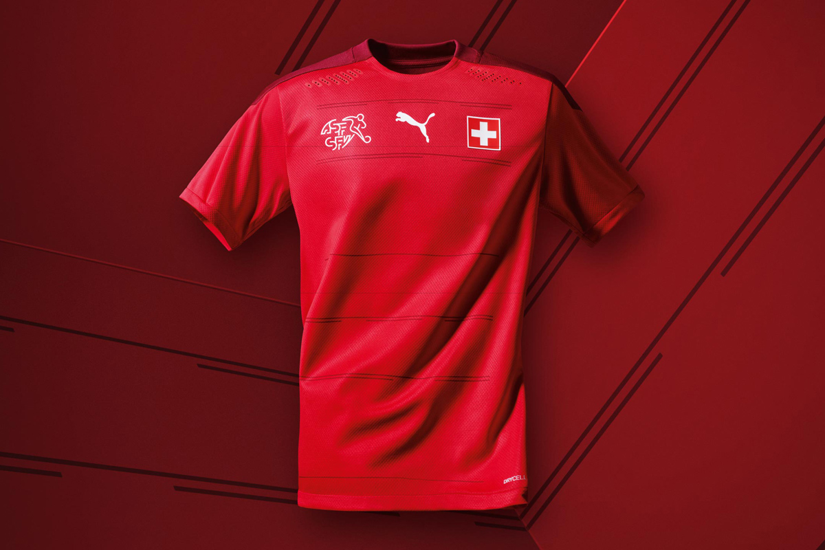 瑞士国家队 2020-21 赛季主场球衣 © 球衫堂 kitstown