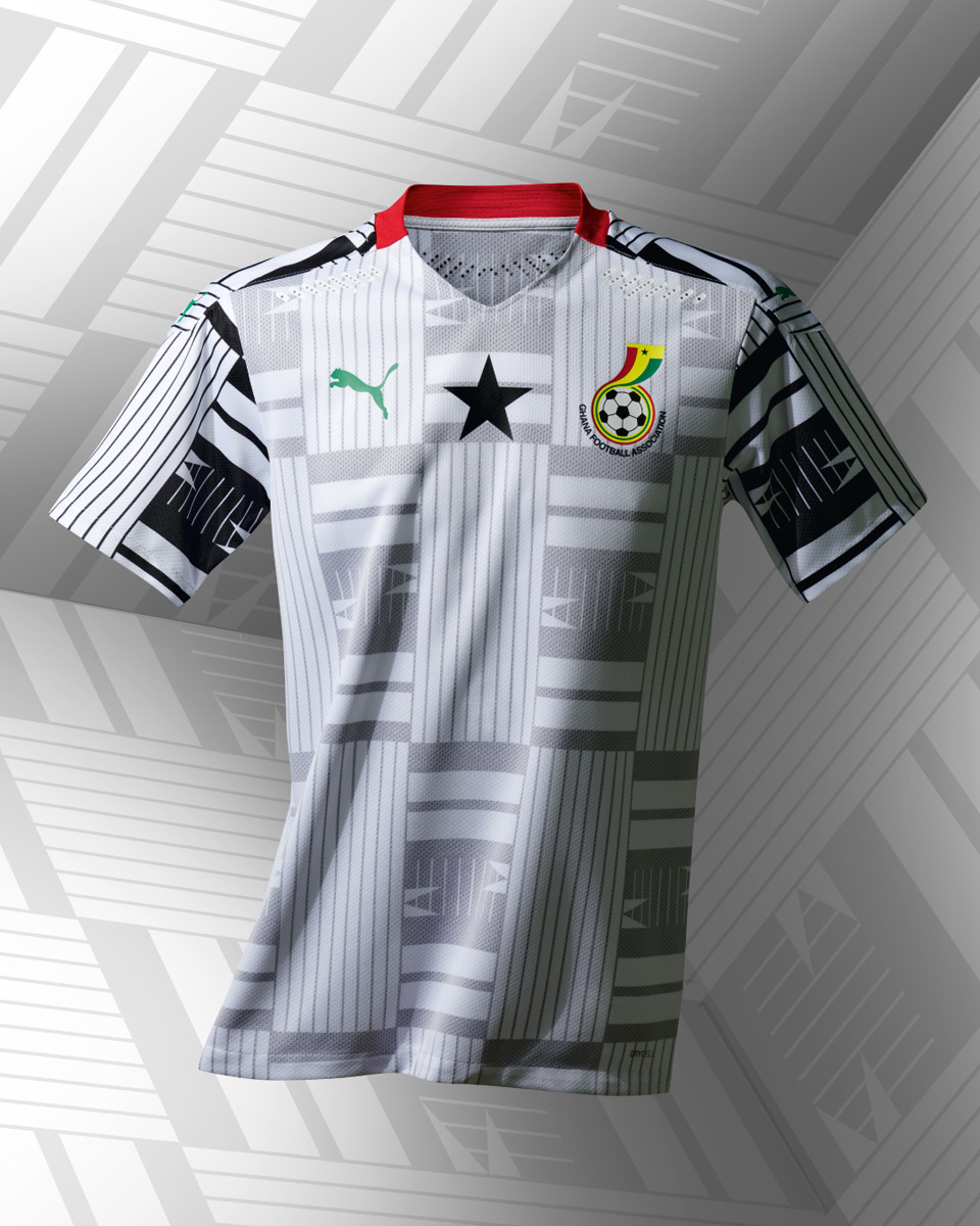 加纳国家队 2020-21 赛季主客场球衣 © 球衫堂 kitstown