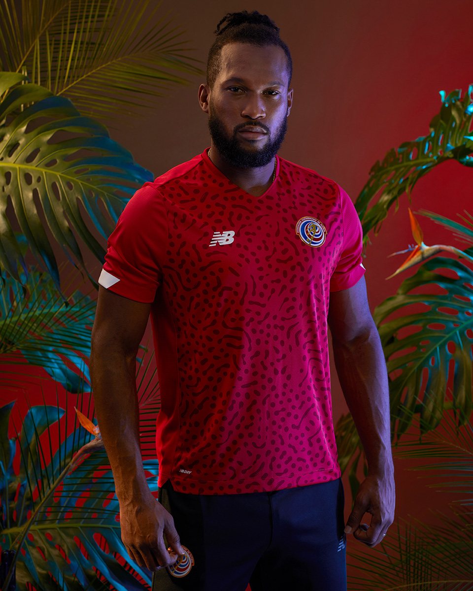 哥斯达黎加国家队 2021 赛季主客场球衣 © 球衫堂 kitstown
