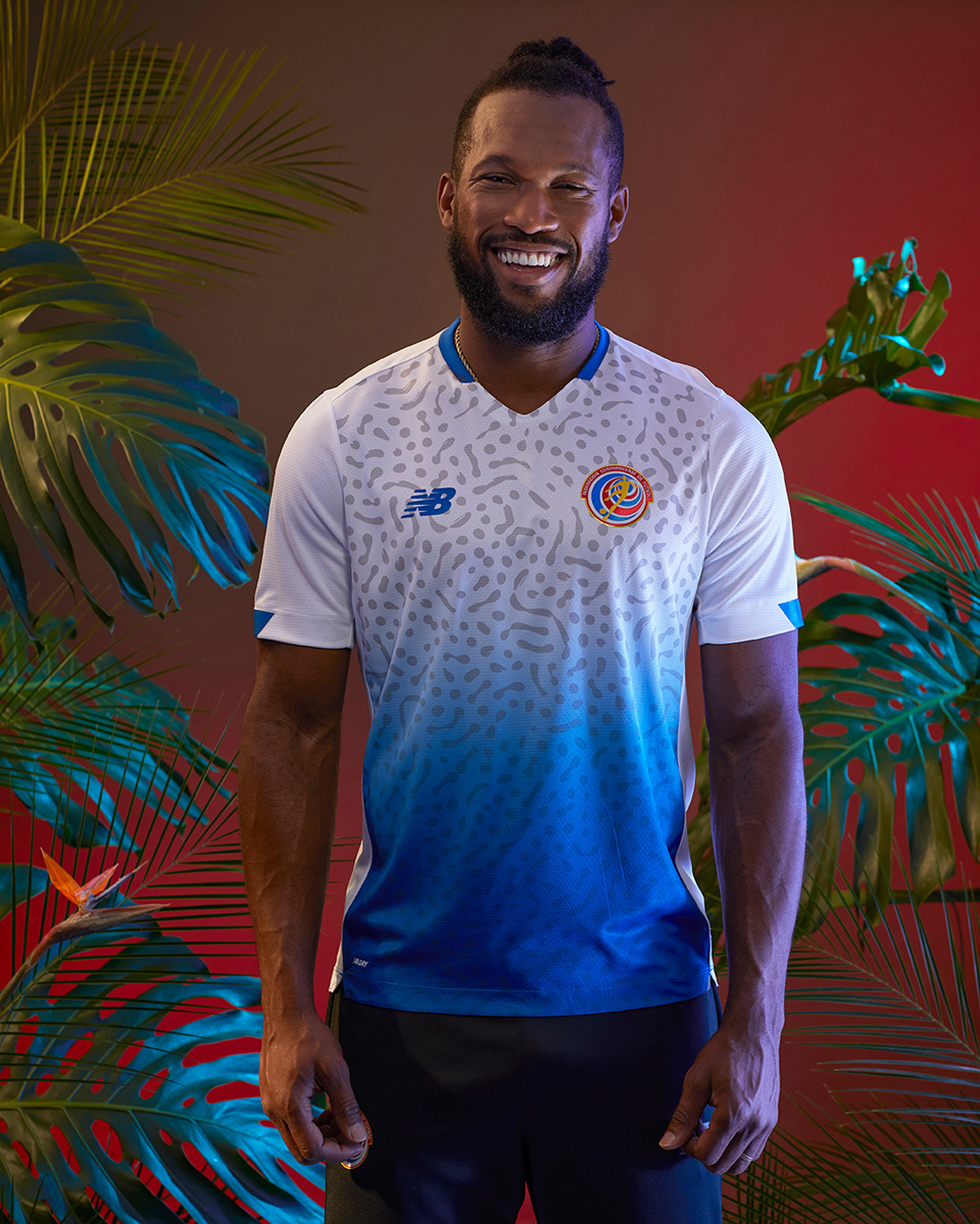 哥斯达黎加国家队 2021 赛季主客场球衣 © 球衫堂 kitstown