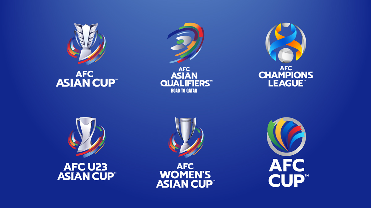 亚足联推出全新国家队及俱乐部赛事品牌标识 © 球衫堂 kitstown