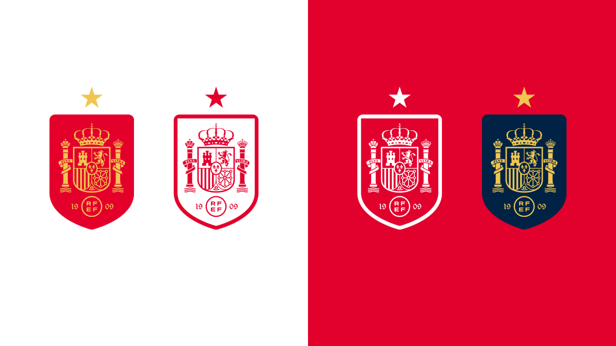 西班牙足协推出全新品牌标识及国家队徽章 © 球衫堂 kitstown