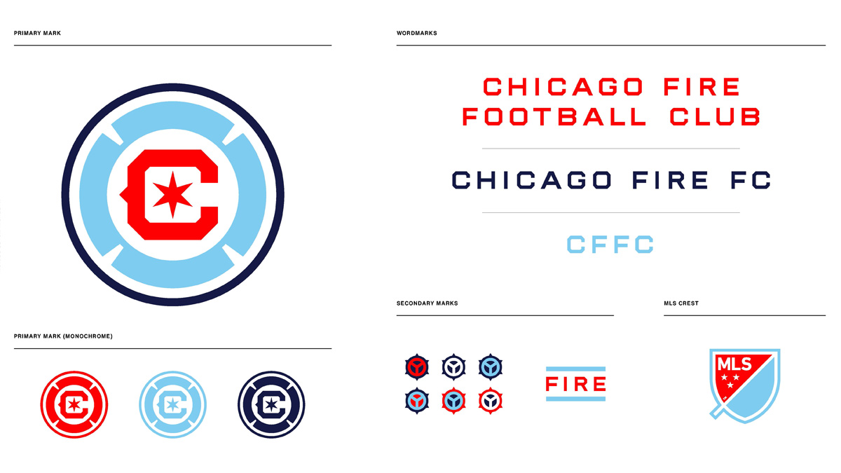 芝加哥火焰俱乐部推出全新品牌形象 © 球衫堂 kitstown