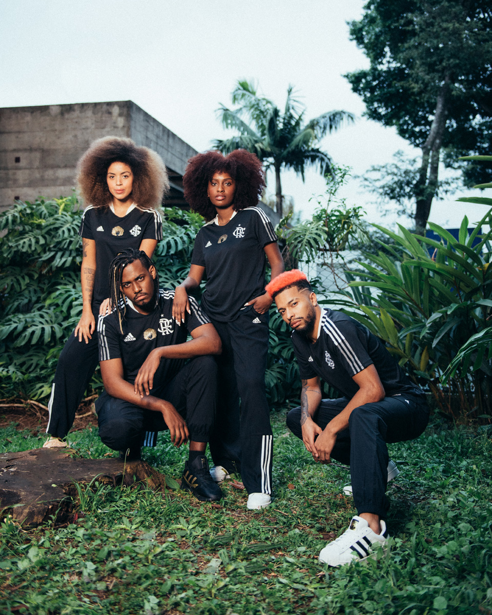adidas × 弗拉门戈、国际俱乐部“卓越黑人”主题球衣 © 球衫堂 kitstown