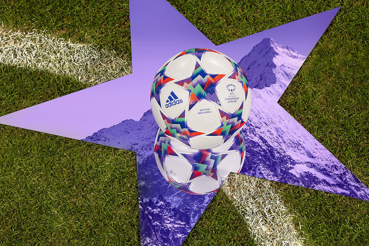 2021-22 赛季欧足联女子冠军联赛淘汰赛阶段官方比赛用球 © 球衫堂 kitstown