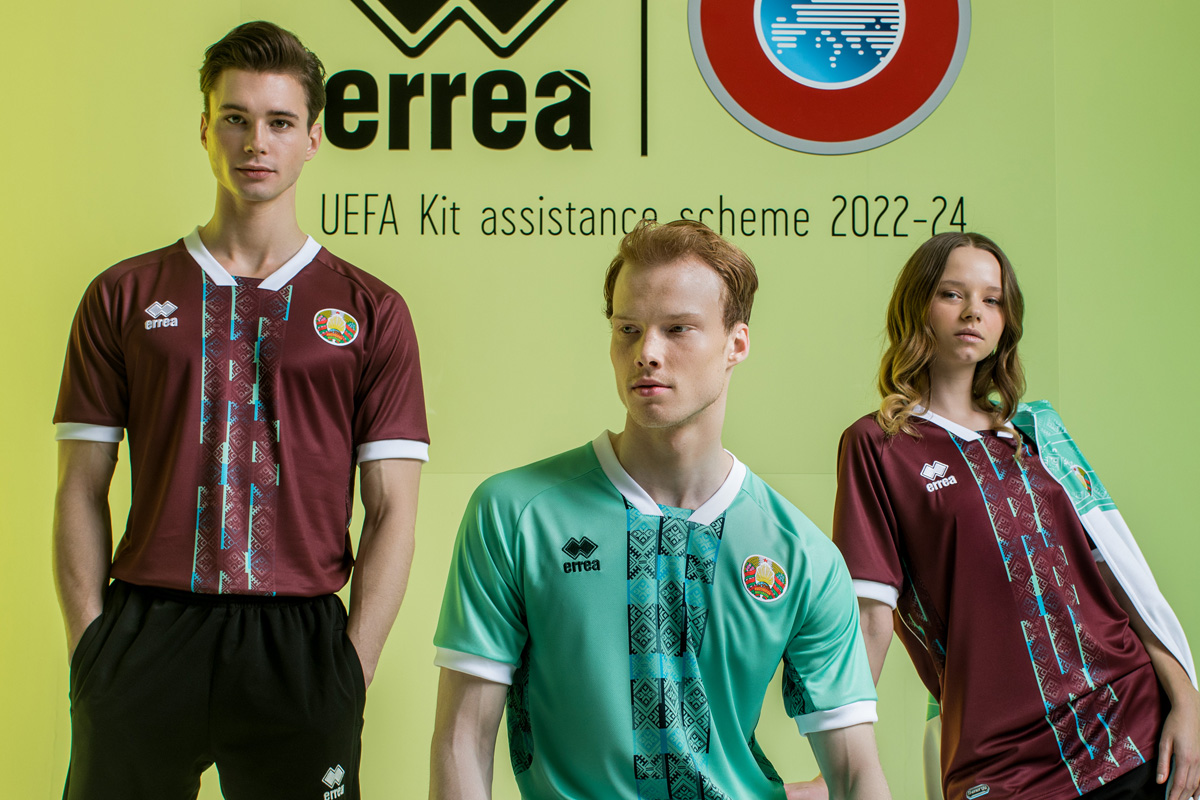 白俄罗斯国家队 2022-24 赛季主客场球衣 © 球衫堂 kitstown