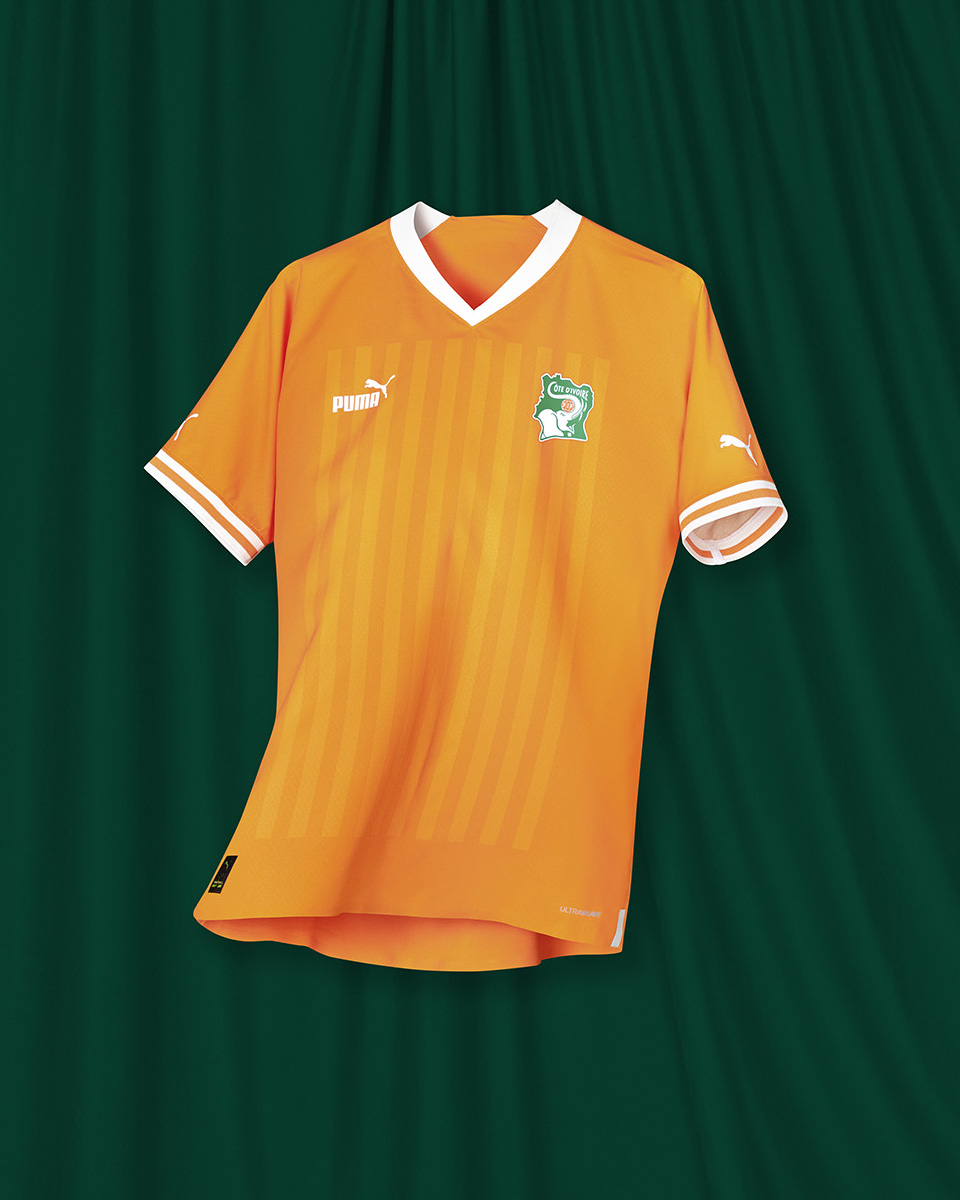 科特迪瓦国家队 2022-23 赛季主场球衣 © 球衫堂 kitstown