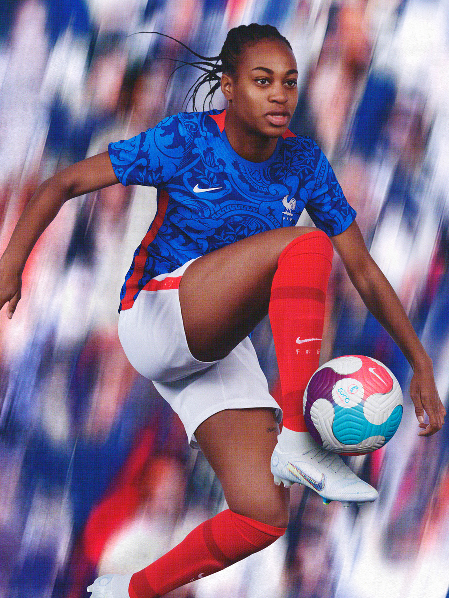 法国女足国家队 2022 欧洲杯主客场球衣 © 球衫堂 kitstown