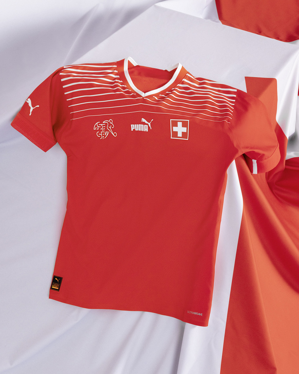 瑞士国家队 2022 世界杯主场球衣 © 球衫堂 kitstown