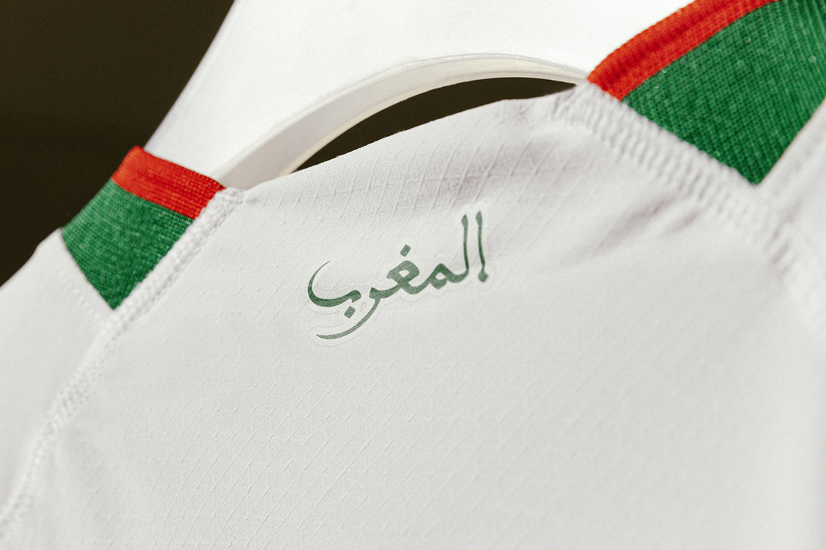 摩洛哥国家队 2022 世界杯客场球衣 © 球衫堂 kitstown