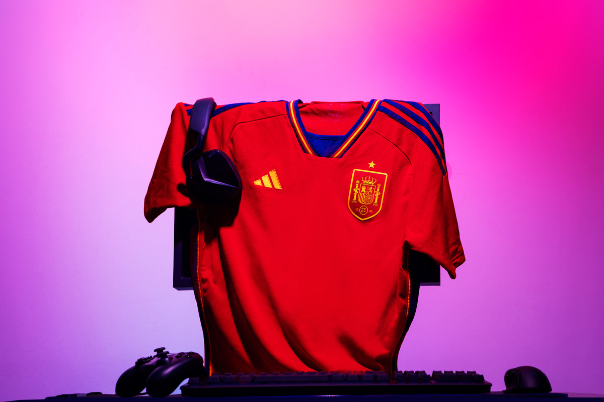西班牙国家队 2022 世界杯主客场球衣 © 球衫堂 kitstown